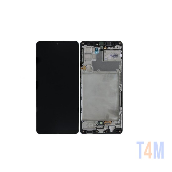 TOUCH+DISPLAY+FRAME SAMSUNG GALAXY A42/A426 BLACK (SERVICE PACK GH82-24376A)